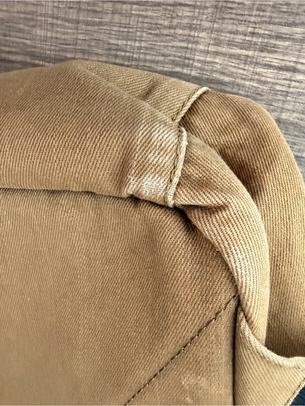 Everlane The Snap Casual Daypack Laptop Office Bag Backpack Khaki Canvas Twill